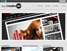 Tablet Screenshot of digitalcreative360.com